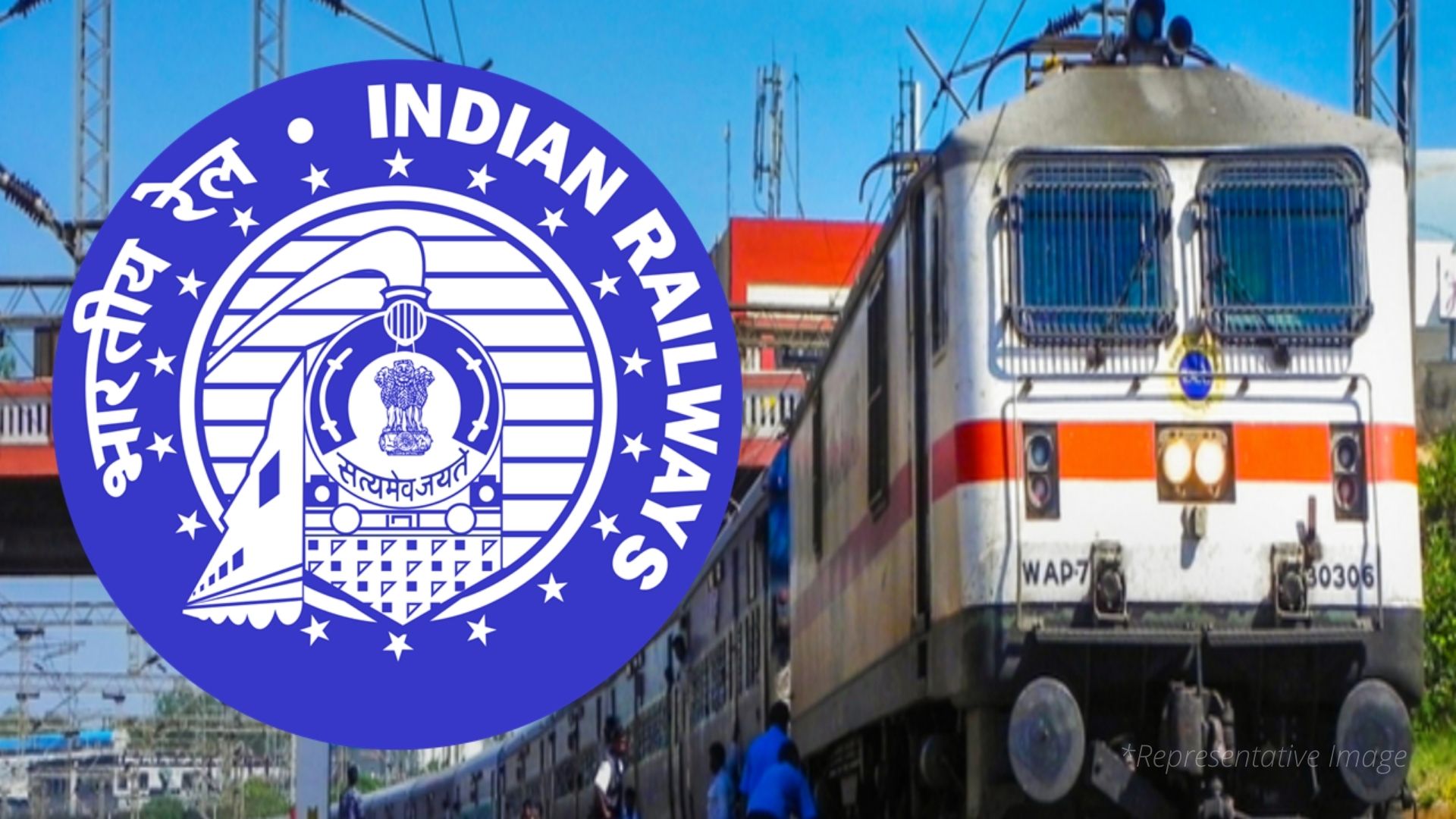 Indian Railways Logo | Indian railways, Indian railway train, Railway jobs
