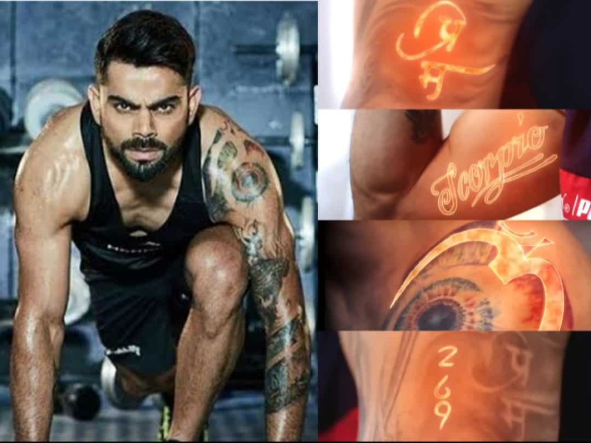 Virat Kohli's new tattoo took more than 12 hours to make -- take a look at  it here